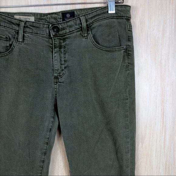 (SOLD) AG Olive The Legging Super Skinny Ankle J - Picture 3 of 12